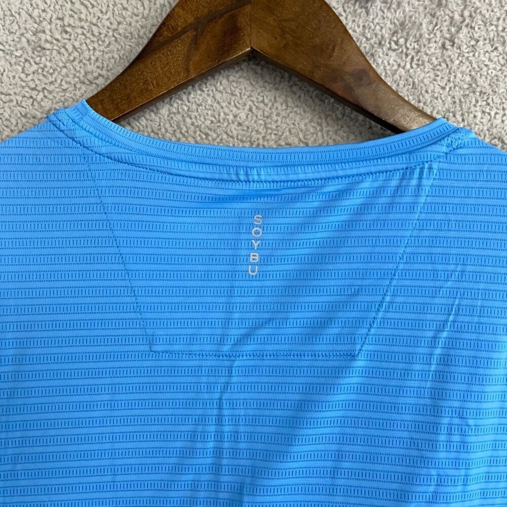 Soybu 2 pack Men's M Athletic Active Shirts Blue and Navy N0820 - Picture 5 of 6